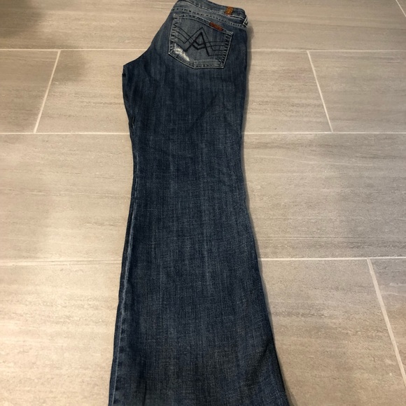 ☀️HP☀️7 for all Mankind A Pocket Jeans - Picture 3 of 5